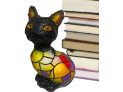 Abajur genérico em formato de animal, luminária de mesa decorativa