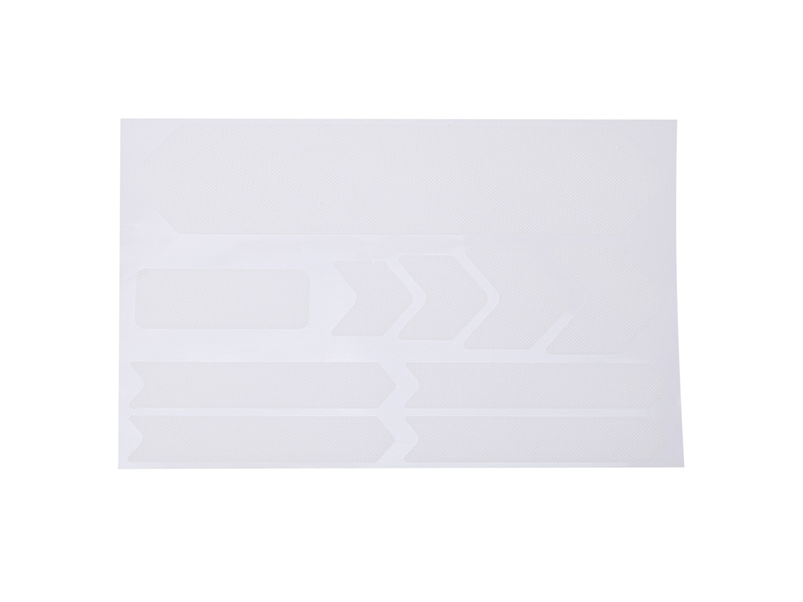 Película protetora para quadro de bicicleta transparente anti choque e arranhões com padrão de diamantes acessório de bicicleta S/MARCA