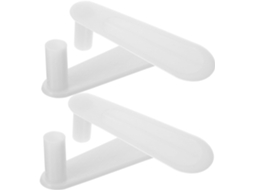Conjunto De 4 Suportes Reutilizáveis Para Cortinas Cabeceira, Ideais Para Mosquiteiros Acessórios Práticos Instalação E