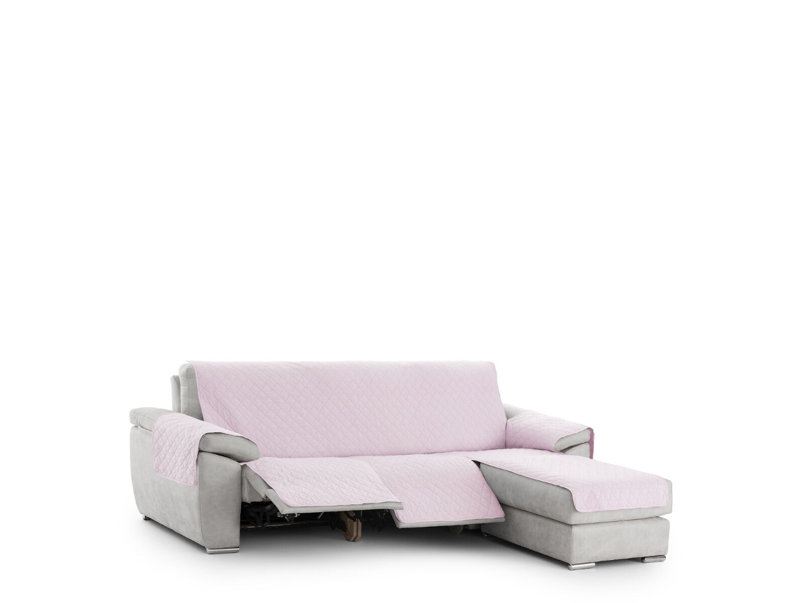 Capa para chaise longue de braço curto direito EYSA MONTBLANC Cor de Rosa 100 x 110 x 200 cm