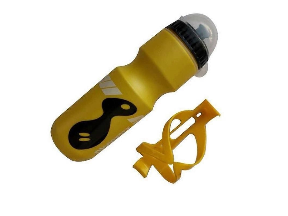 750ml Garrafa De Água Esportiva Mountain Bike Com Tampa De Poeira Ultra Leve Garrafa De Água Suporte Suprimentos Ciclismo