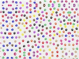 Colcha de Flanela com Estampa Patas Cobertor Macio e Quentinho para Sofá Quarto 152 4 X 127 Cm, Macio, Quent