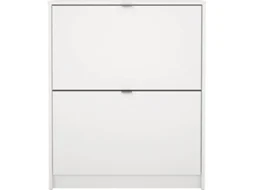 Sapateira TVILUM 2 Portas e 2 Layer Branco (85.2 x 70.3 x 24,05 cm)