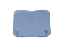 Suporte De Leitura Ultrafino Portátil De Plástico Transparente, Ajustável Em 90 Graus, Para Livros De Leitura Para Crianças, Azul Slowmoose