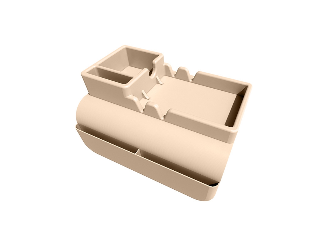 Bandeja Para Sofá Em Silicone 48x30x5cm - Damasco - Eifson