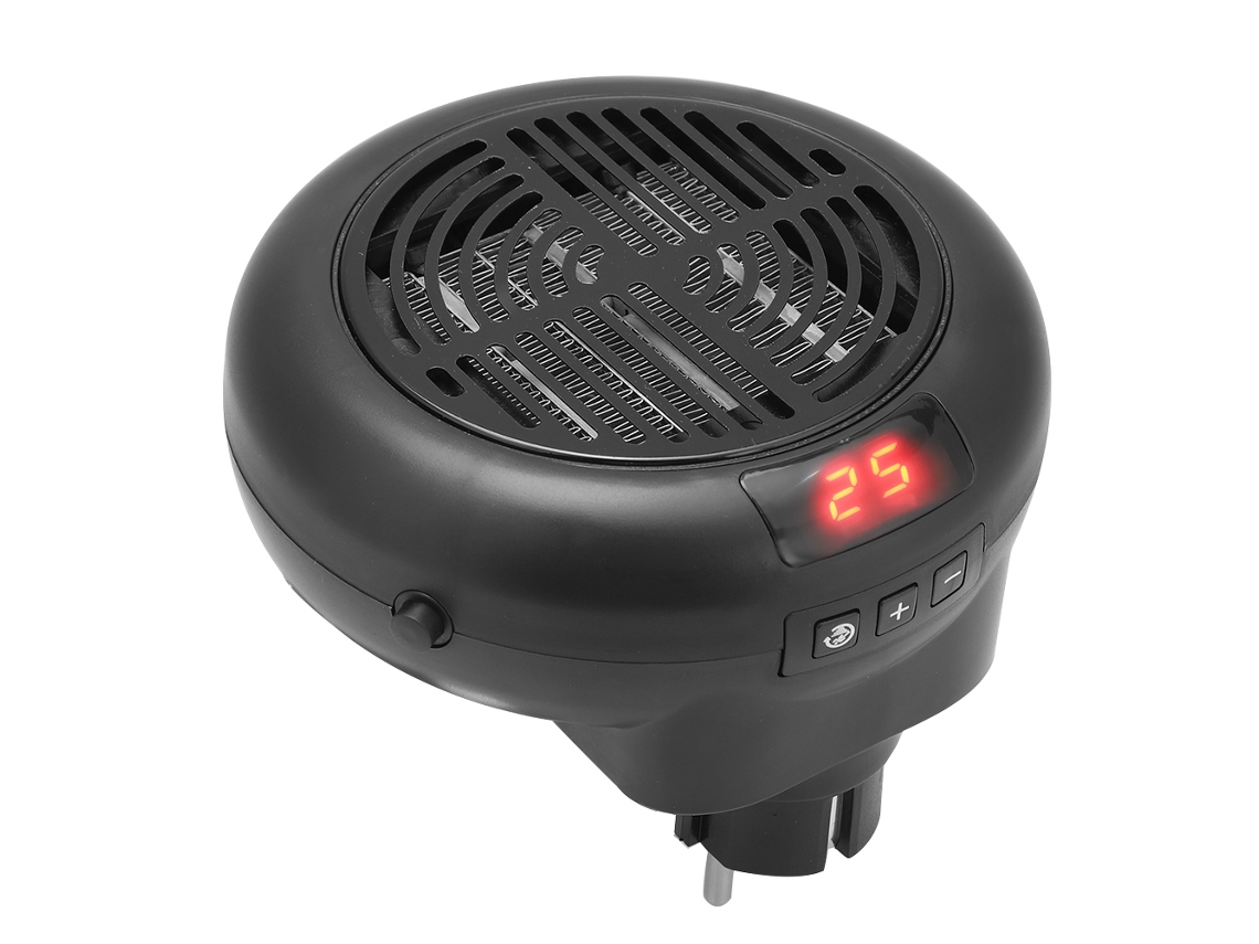 Aquecedor Doméstico Laxiscreed 900w Compacto Com Controle De Temperatura, Ideal Para Espaço Pequeno