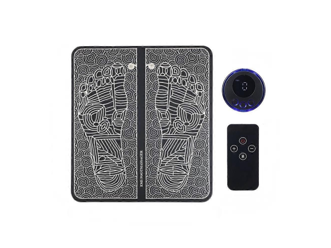 Almofada Massageadora Ems Para Os Pés: Alívio Da Dor, Relaxamento, Massagem Em Pontos De Acupuntura, Estimulação Muscular Elétrica, Melhora Da Ci