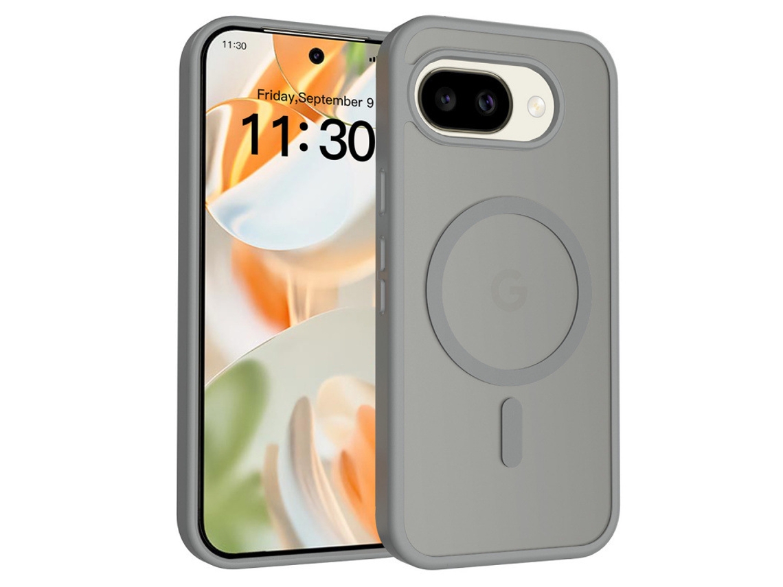 Capa Magnética À Prova De Choque Para Google Pixel 10a (cinza)