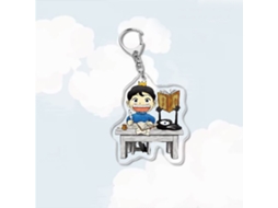 Chaveiro Anime King Ranking Cute de Acrílico Presente