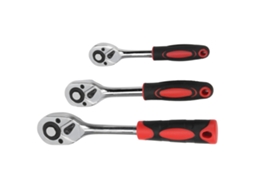 Kit De Ferramentas Laxiscreed, Chaves De Catraca, 24 Dentes, Compatível Com 1/4", 3/8" E 1/2" Polegadas