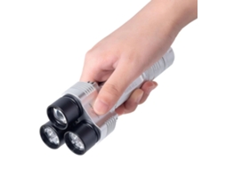 Lanterna Silver-niwalker Es3 Pro 3500lm Cw E Nw Multiusos Potente 21700 Tipo C Recarregável Multifontes De Luz Forte Luz Led