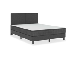 Box Spring Bed Frame, Box Spring Bed Frames Vidaxl Cinzeto Tecido (180 X 200 Cm)