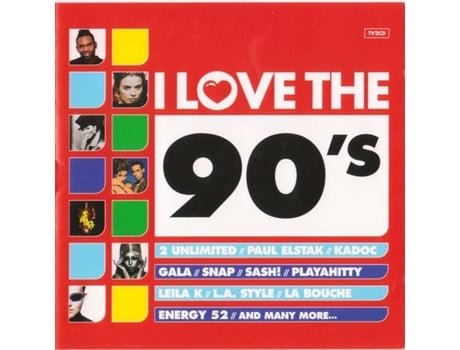 Cd I Love The 90s Be Yourself Music