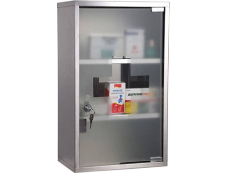 Armário de farmácia HOMCOM Aço (50x30x18cm) | Worten.pt