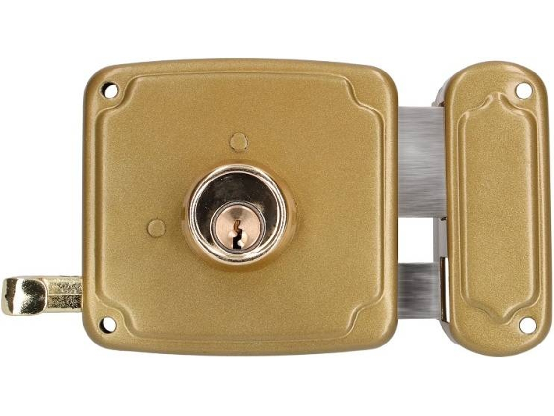 Fechadura Direita EDM 100mm 3 Chaves Incluidas