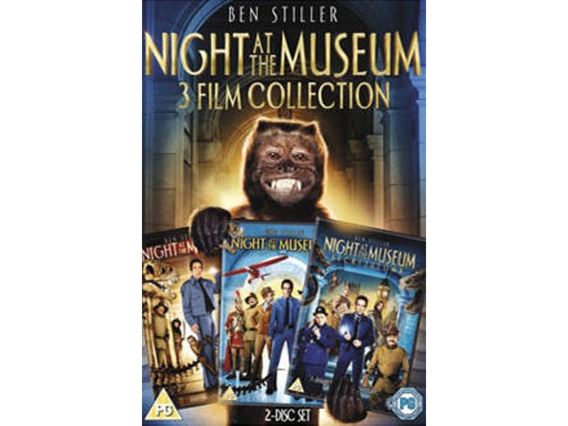 DVD Night at the Museum 3 Film Collection Inglês