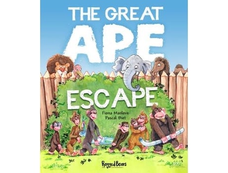 Livro great ape escape de fiona manlove (inglês)