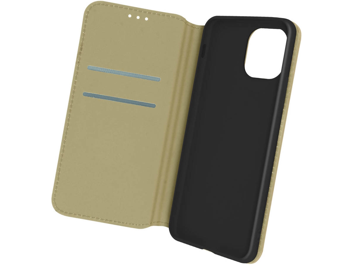 Capa iPhone 12 Mini AVIZAR Livro Dourado