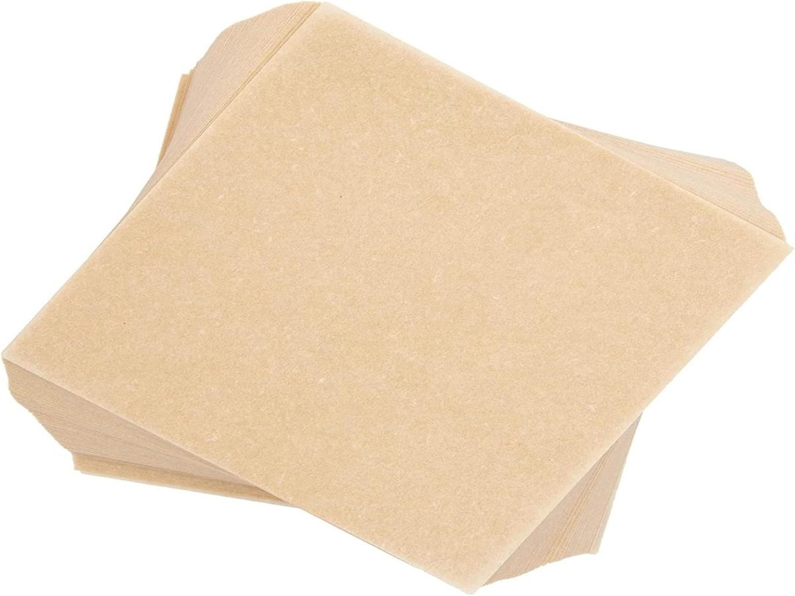 Papel Vegetal Lurelia, 200 Peças, Papel Silicone, Castanho, Para Assar E Cozinhar