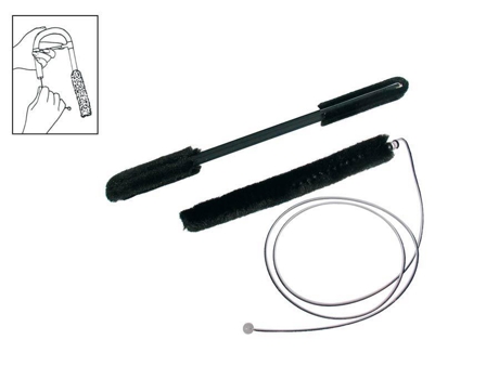 Hw Conjunto de Escova de Limpeza Para Trompete Escova de Passagem Para Tubo de