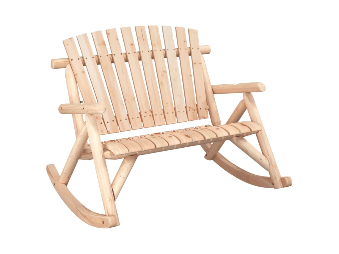 Garden Rocking Bench, Garden Rocking Benches Vidaxl Marrom Madeira (n/a)