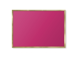 Magnetic Glass Board Neutral Brown For The Hall Espelharte (70x50 Cm)