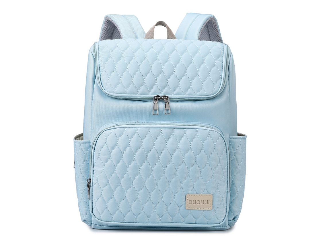 Mochila De Maternidade Hibbent 37x17x30cm (azul)