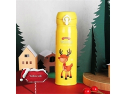 Garrafa Térmica De 450 Ml, Caneca De Natal, Garrafa De Água Com Isolamento A Vácuo, Aço Inoxidável Ly Ebike