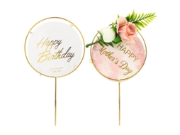 2 Peças De Bolo Para O Dia Das Mães