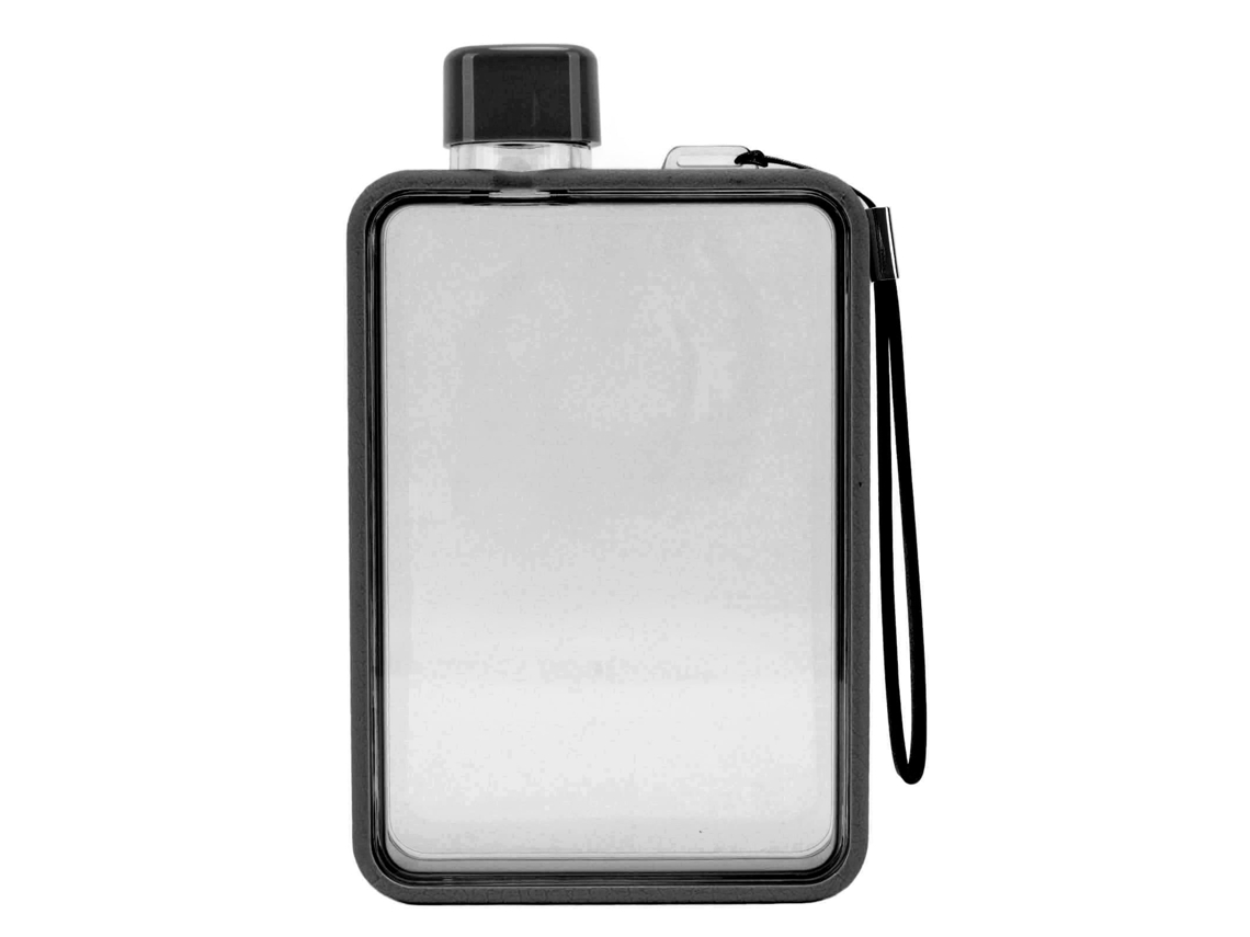 Garrafa de Água LAXISCREED 380ml Plástica Transparente Anti vazamento