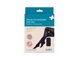 Collants De Descanso Alívio E Prevenção Preto Wells