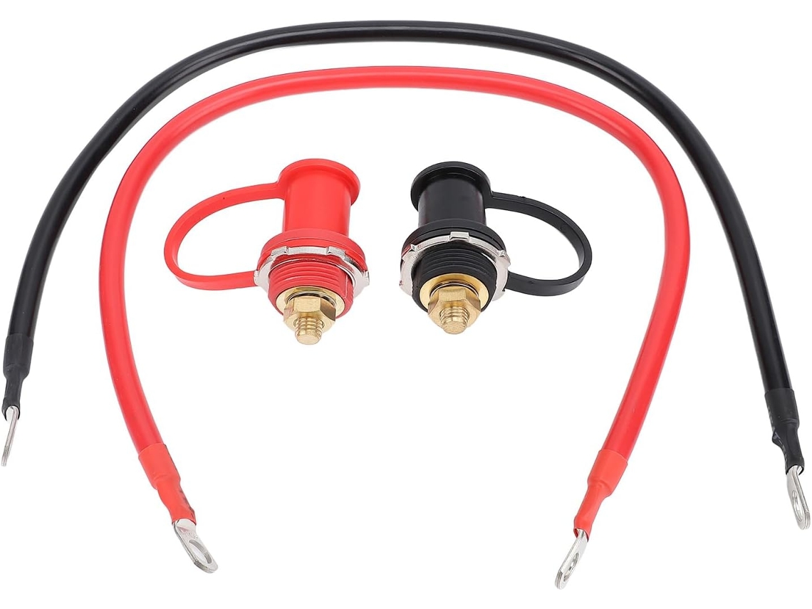 Conectores de Terminal de Bateria de 3 X 8 Polegadas e 250 a com Tampa Protetora. SFUSHOS