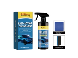 Kit automotivo Rayhong com spray de revestimento, proteção e brilho espelho LAXISCREED