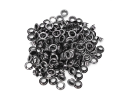 --rebites Latão 6mm Olho Duplo 100un--