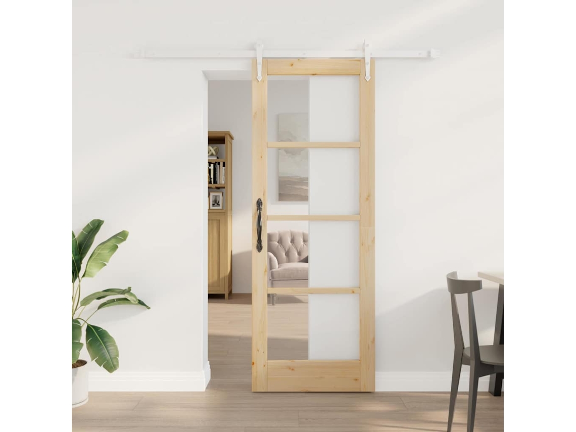Vidaxl Porta Deslizante 73,5 X 198,5 Cm Natural