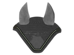 Ear Bonnet Domino Cinzento Fullequitheme