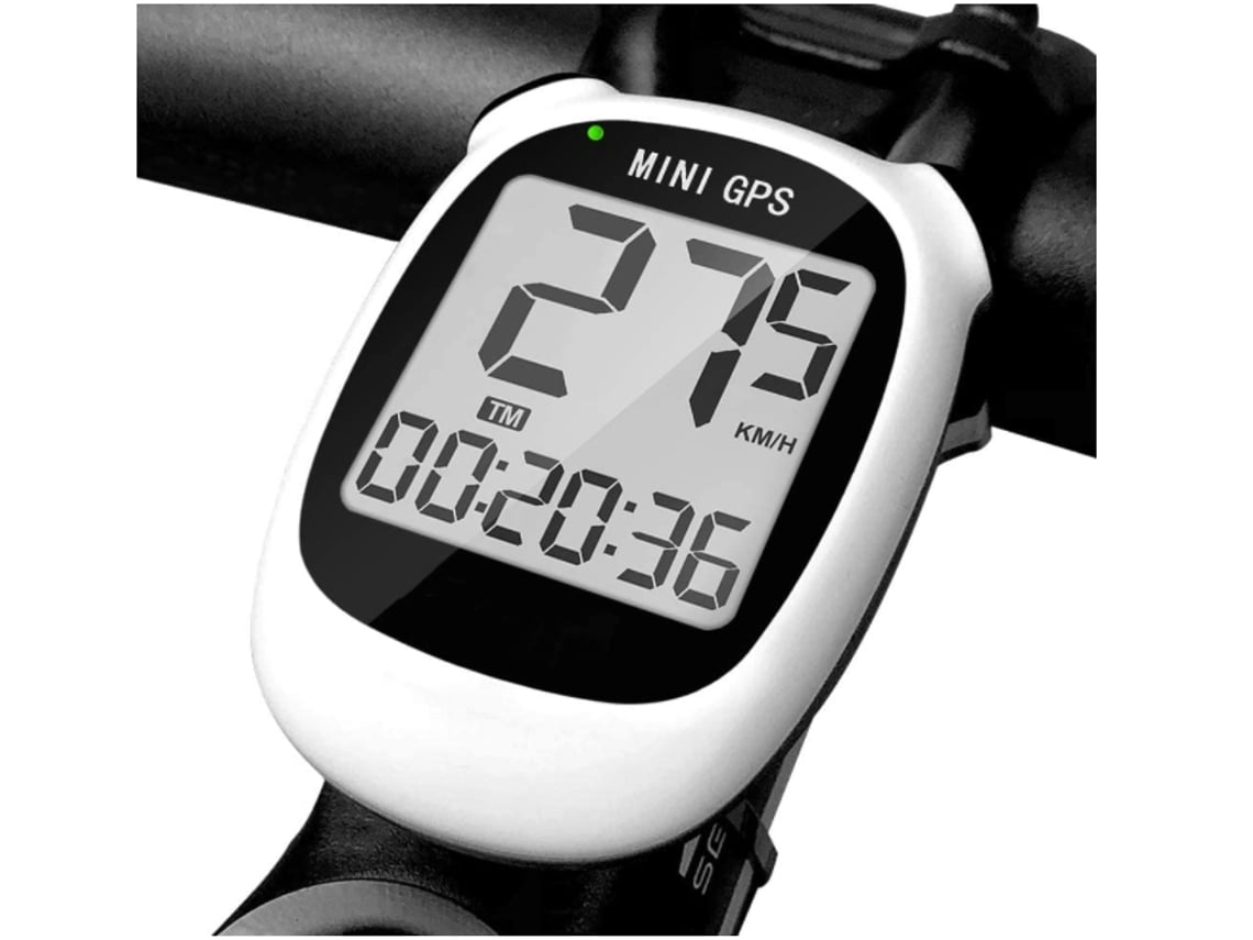 Hodômetro e Velocímetro de Bicicleta M3 Mini Gps Sem Fio Computador de Bicicleta Ipx5 À Prova D'Água com -Branca ENZONS