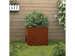 Vidaxl Vaso/floreira 32x30x29 Cm Aço Corten