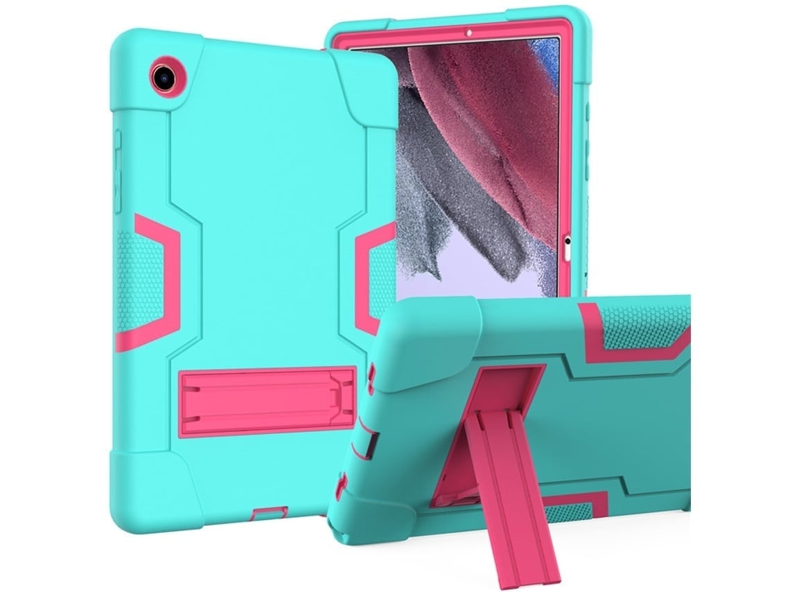 Capa Para Tablet Lurelia, Compatível Com Samsung Tab A9plus X216 Armor B, Verde, Proteção Antiquedas