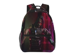 Mochila De Estudante D15 Cyberpunk Heroes, Durável E Leve, Com Alça De Ombro Impermeável E Respirável. Olysi Shop