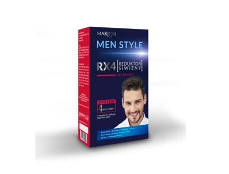 Homens Redutor De Cabelo Cinza 4 Stops 107 Brunet 4x15ml Marion