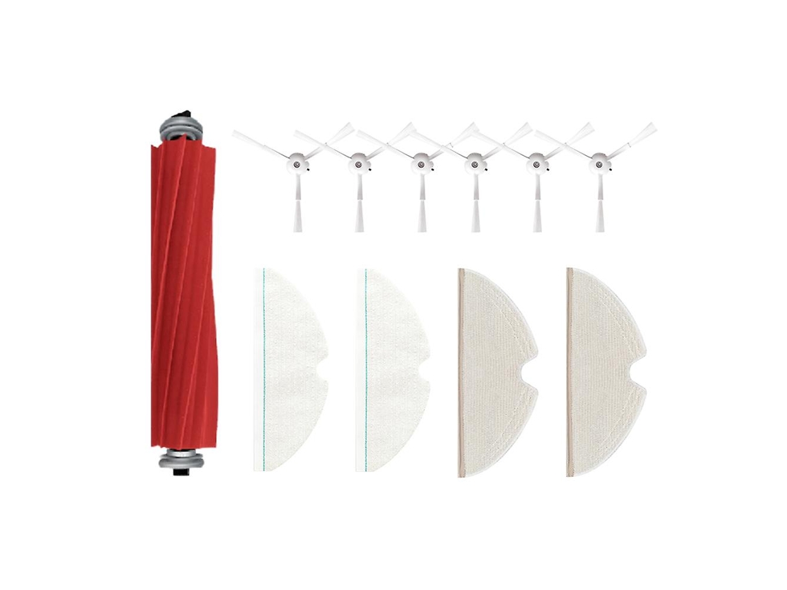 11Pcs Escova Principal Esfregão Escova Lateral para Roborock T8/Q7 Max/Max+ Vácuo