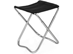 Banqueta de Camping Alipis em Aço e Pe Dobrável, Leve, Compacto Ideal para Camping