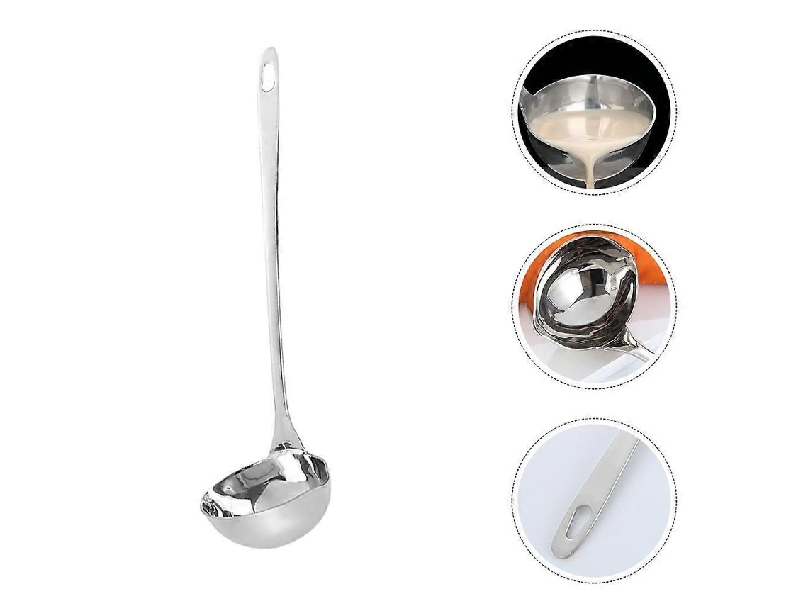 Concha De Sopa Em Aço Inoxidável Com Bico