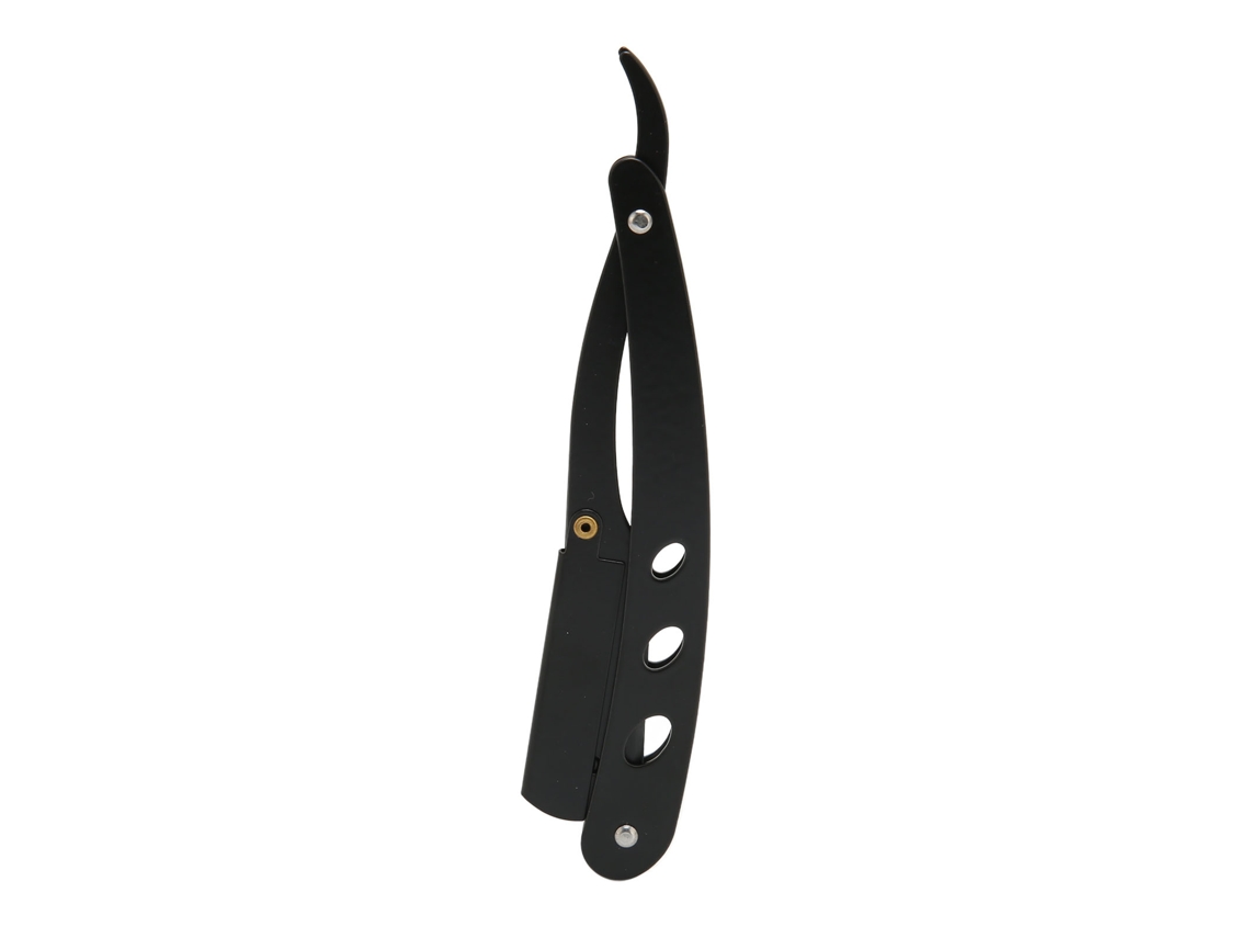 Suporte Para Lâmina De Barba Profissional De Liga Folding Manual Para Barbear Com Borda Reta Para Homens