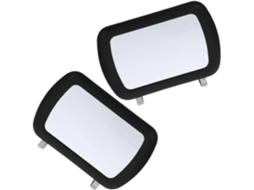 Encaixe Maquiagem Espelho para Quebra-sol de Carro (2 Peças)