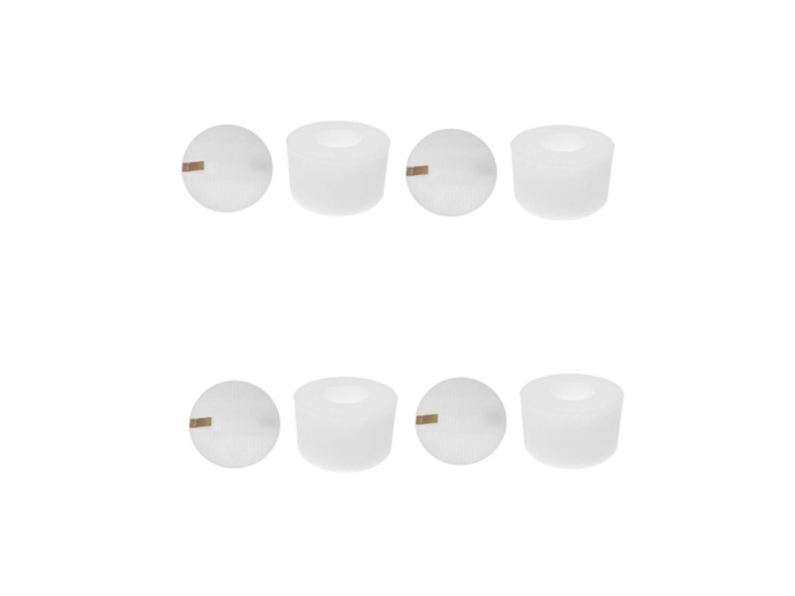 Acessórios de Aspirador 4 pares de filtros para substituição de filtro de vácuo vertical Nv800 Uv810 Hv380 Hv382