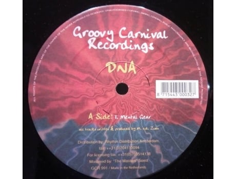 Vinil Mental Gear Groovy Carnival Recordings