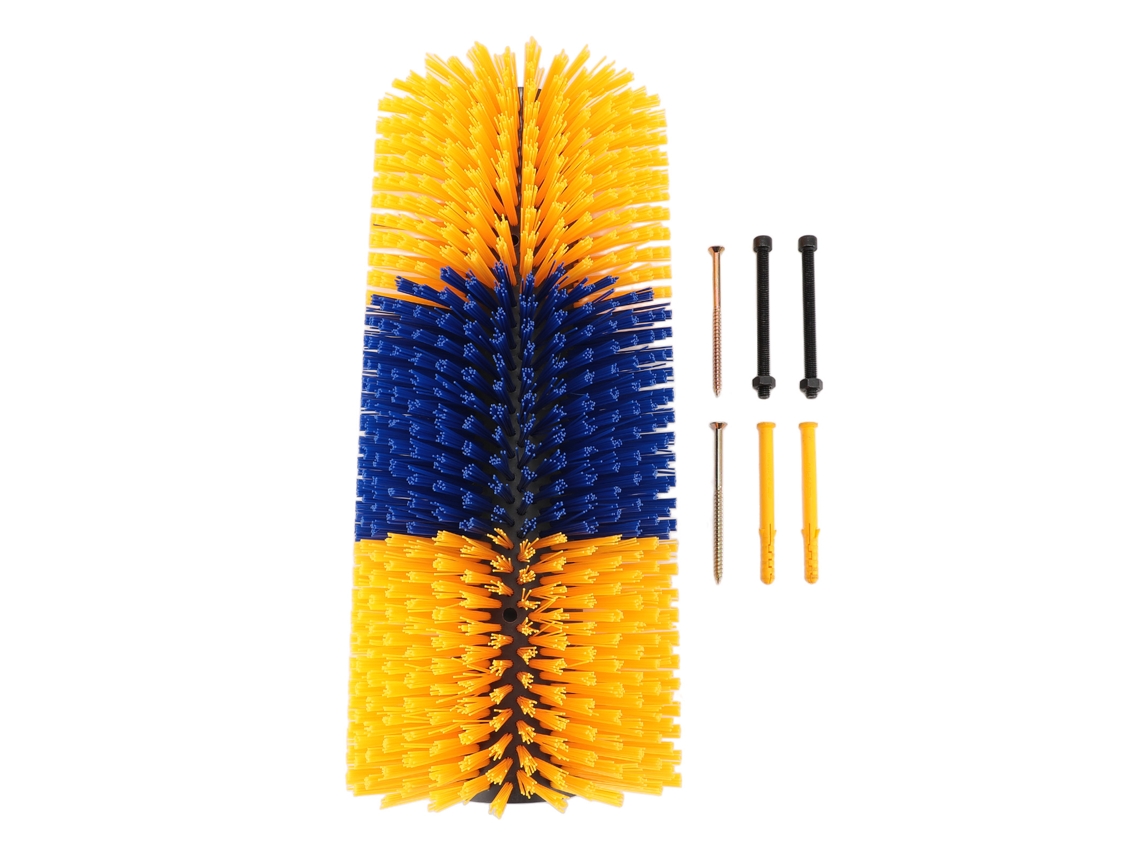 Escova Para Coçar Gado 435mm Cavalo Vaca Coçadeira Aliviar Coceira Nas Costas Cavalo Massagem Completa Escova De Preparação Para Cavalo Gado Ovelha Am