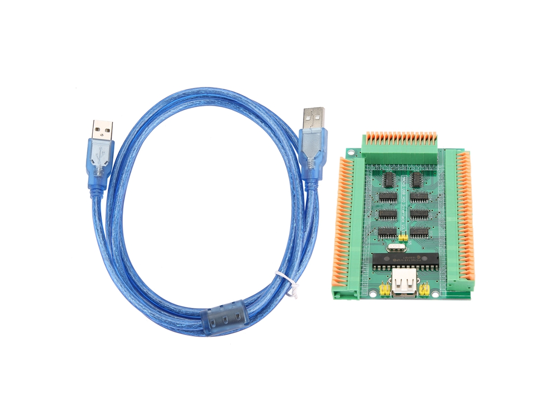 Placa De Interface Usb Mach3 Com Interface Usb Integrada E Cabo Usb
